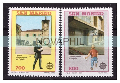 San Marino 1990 - Europe CEPT Series New ** MNH