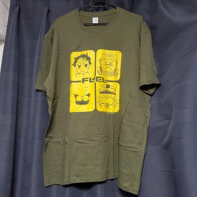 Flcl T-Shirt Green 2XL Size New Free Shipping From Japan