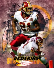 Washington Redskins Lithograph print of Sean Taylor 