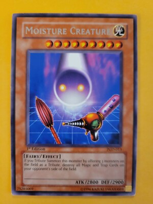 YU-GI-OH PHARAONIC GUARDIAN #PGD13 1ST EDITION MOISTURE CREATURE