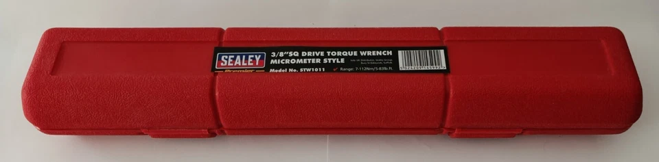 CLE DYNAMOMETRIQUE A CLIQUET SEALEY RATCHET HEAD TORQUE WRENCH - Photo 3/4