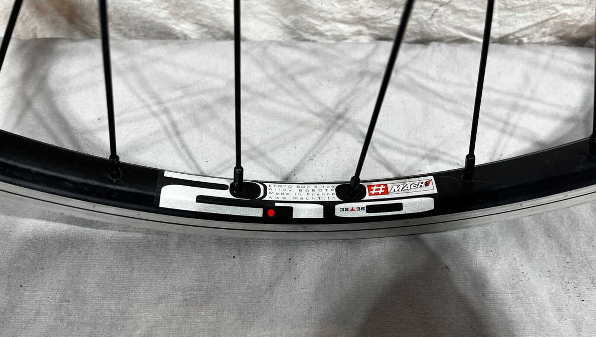 Mach 1 2.10 XC-Type 32-Spoke Black Aluminum 24