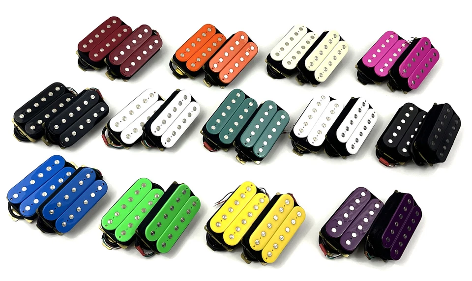 Dragonfire SCREAMERS Humbucker Pickup SET Bridge & Neck HH Pickups, Color Choice - Image 3 of 4