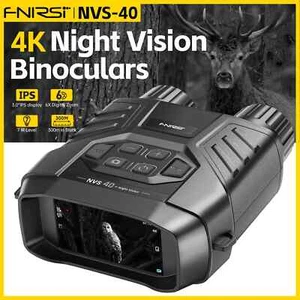 Fnirsi NVS40 IR 4K HD Binoculars NVG 7level 850nm 6X Digital Zoom 300m Day Night