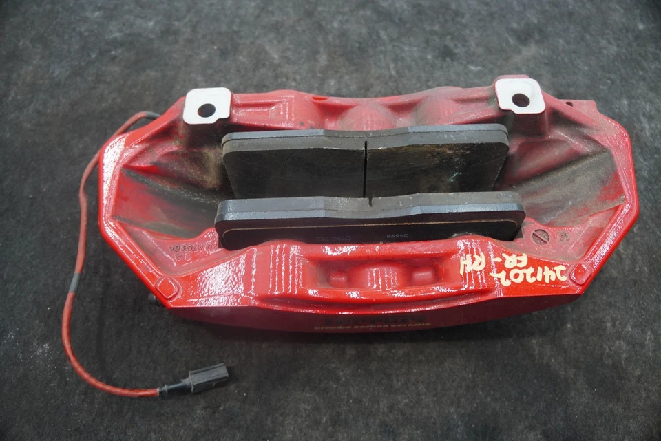 Pinza de freno delantera derecha Brembo carbono cerámica 261771 Ferrari 458 Spider Italia Foto 3 de 4