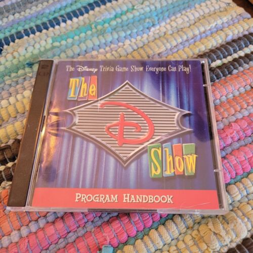 Disney's The D Show PC MAC CD trivia questions cartoon characters computer game! - Afbeelding 1 van 5