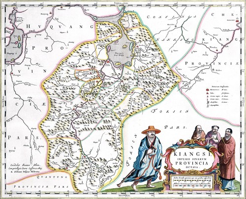 Reproduction carte ancienne - La Corse 1663