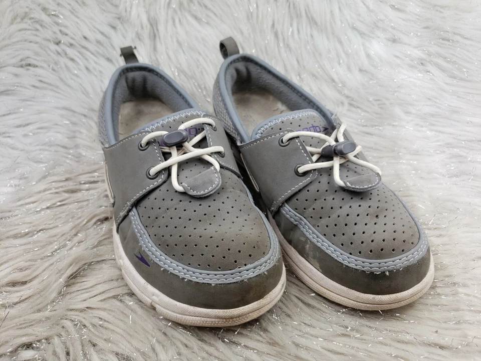 Zapatos informales grises SPEEDO para cubierta de barco talla 6/37 Foto 3 de 4