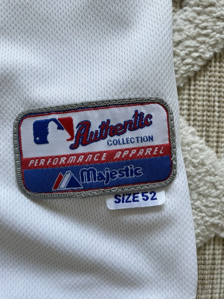 New York Mets Matt Harvey Talla 52/Grande Blanco Foto 2 de 3