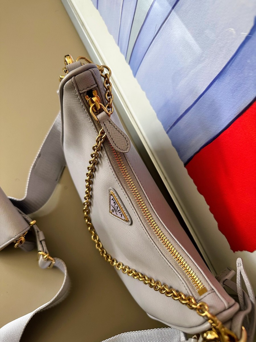Prada Re-Edition 2005 Shoulder Bag Saffiano Leather -Light Prada Re-Edition 2005 Shoulder Bag Saffiano Leather -Light
