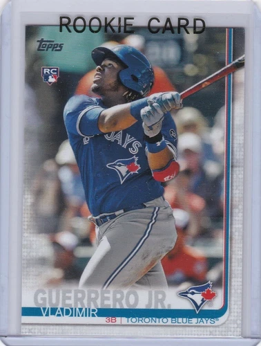 VLADIMIR GUERRERO JR ROOKIE CARD 2019 Topps Series 2 RARE SP VARIATION No Number