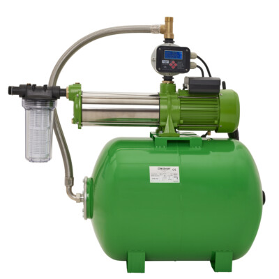 Hauswasserwerk 100L  2,1Kw 7,8 Bar Wasserpumpe 10000 L Gartenpumpe einstellbar 