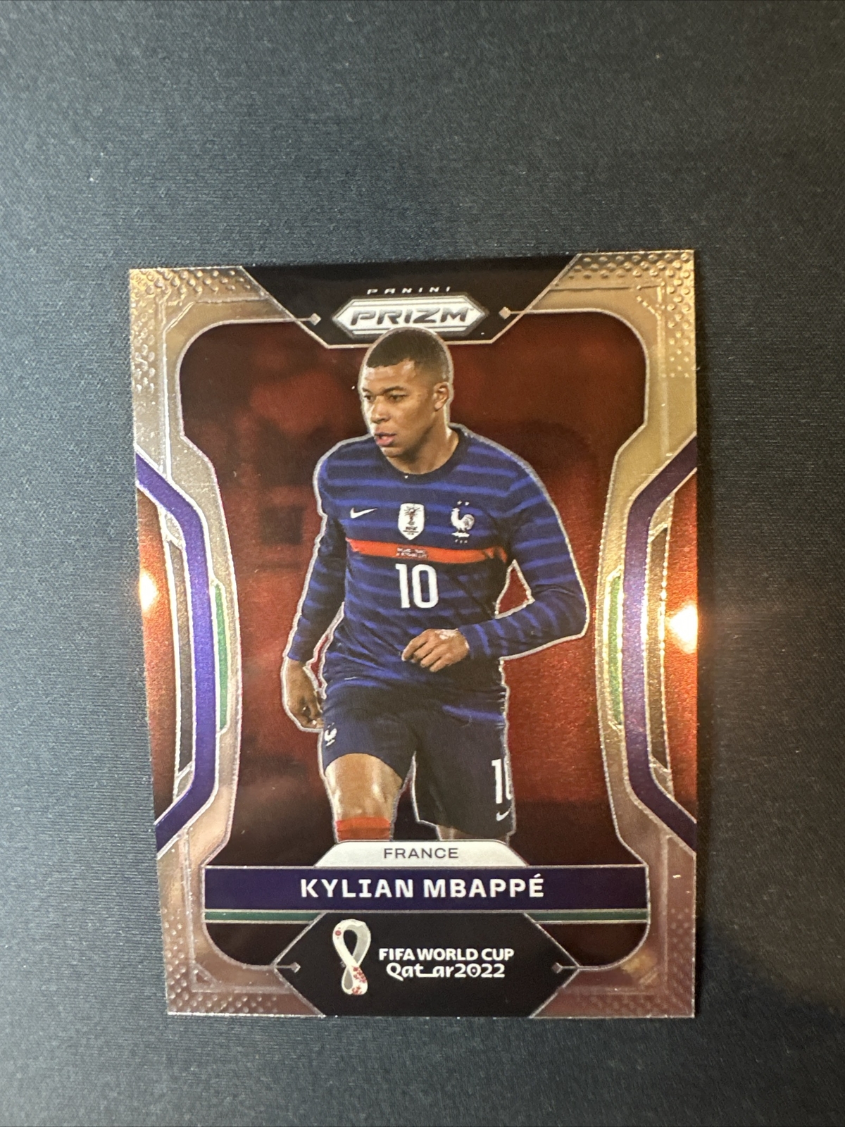 2022 Panini Prizm World Cup Qatar - #101 Kylian Mbappe