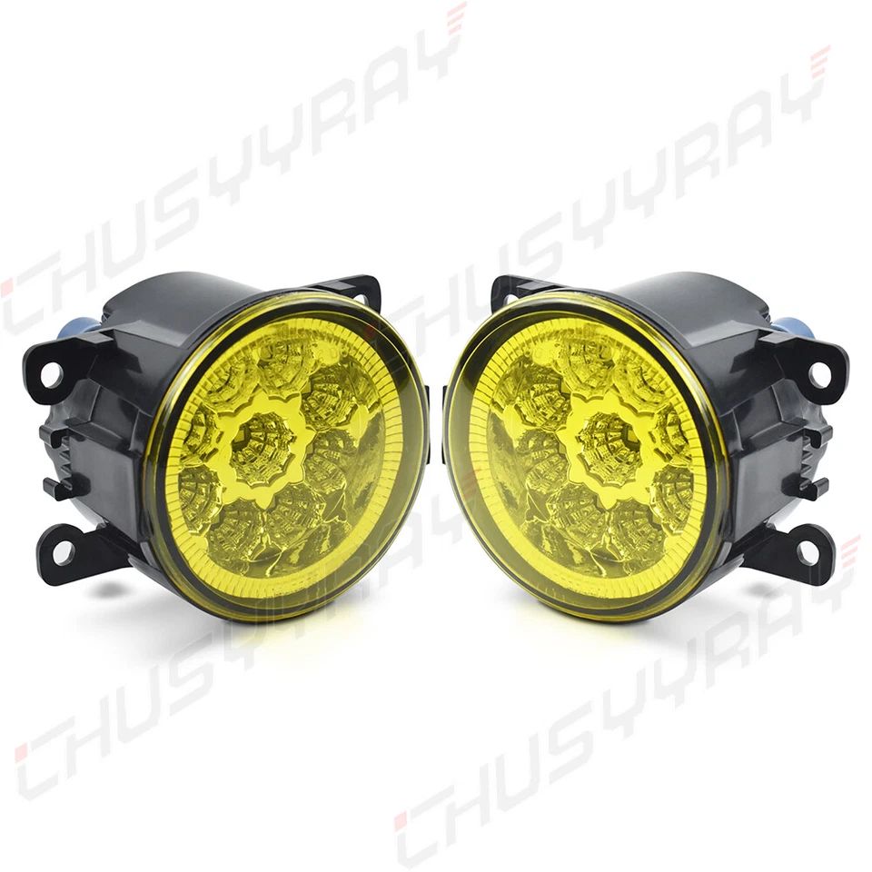Faros antiniebla parachoques delantero 9 LED para Mitsubishi Eclipse Endeavor 2006-2011 2012 Foto 2 de 4