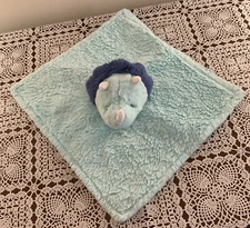 Parents Choice Triceratops Dinosaur Lovey Blue Blankie Baby Blanket Soothing