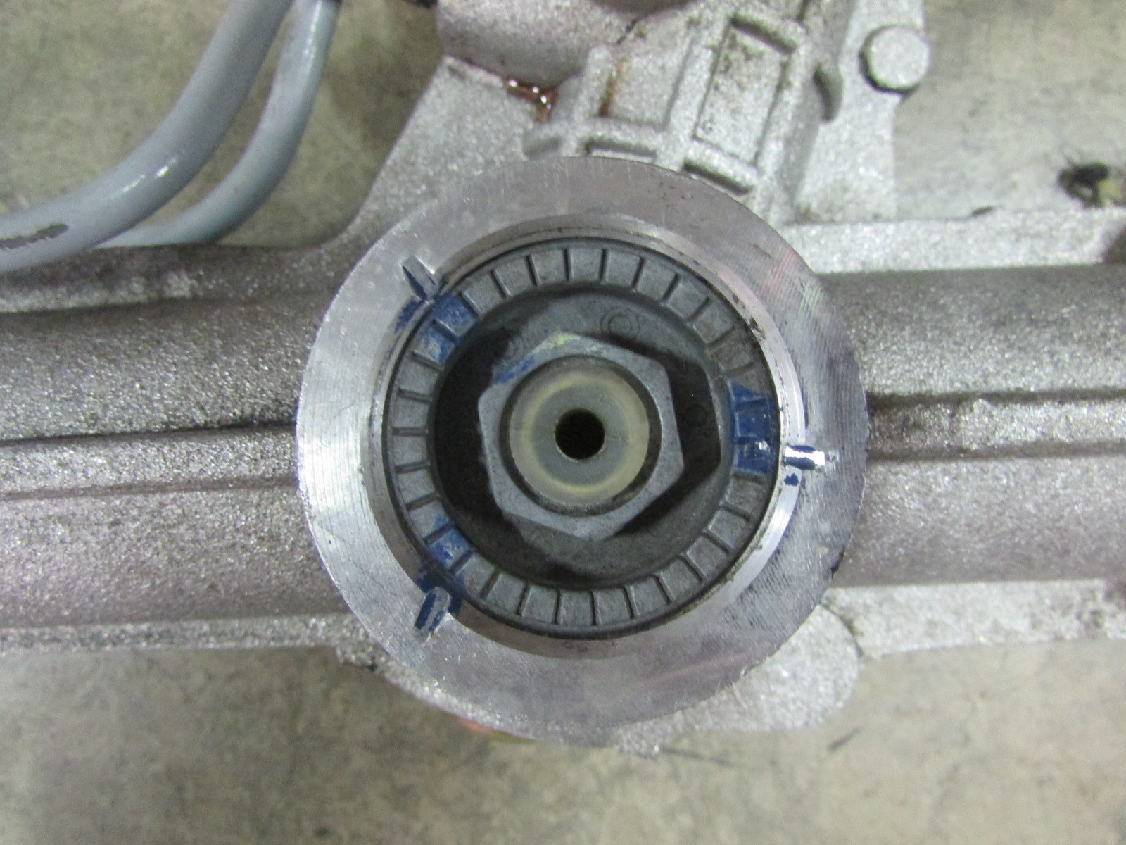 Lamborghini Gallardo, Power Steering Gear Rack, Used, P/N 401422061E