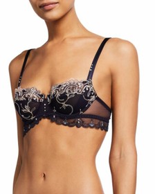 Lise Charmel Sublime A Deux Blue Demi Bra L51246 Size 34D