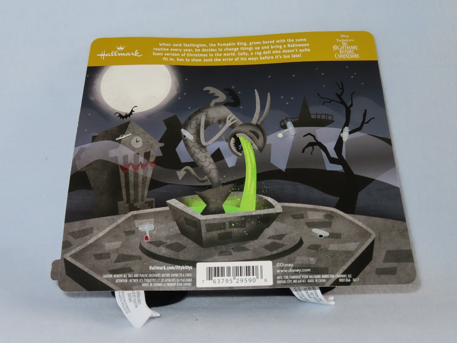 Hallmark Itty Bittys Jack & Sally Nightmare Before Christmas Ltd Ed Set