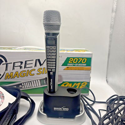 Magic Sing ET12K V12 2070 Songs Portable Karaoke System w/ Bag