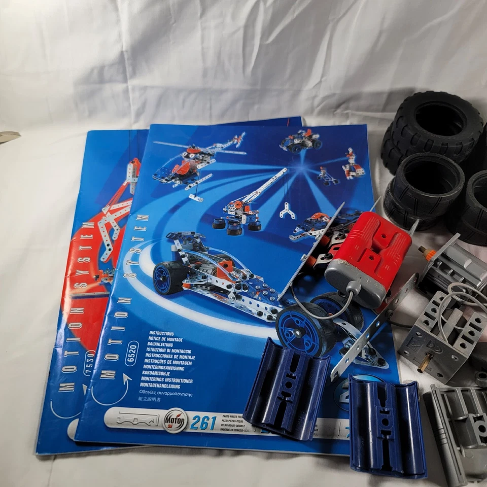 Meccano Erector Motion System 6520 piezas y piezas surtido aleatorio Foto 2 de 4