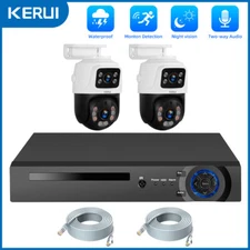 KERUI 6MP POE 8CH NVR Security Camera System Surveillance Night Auto Tracking US