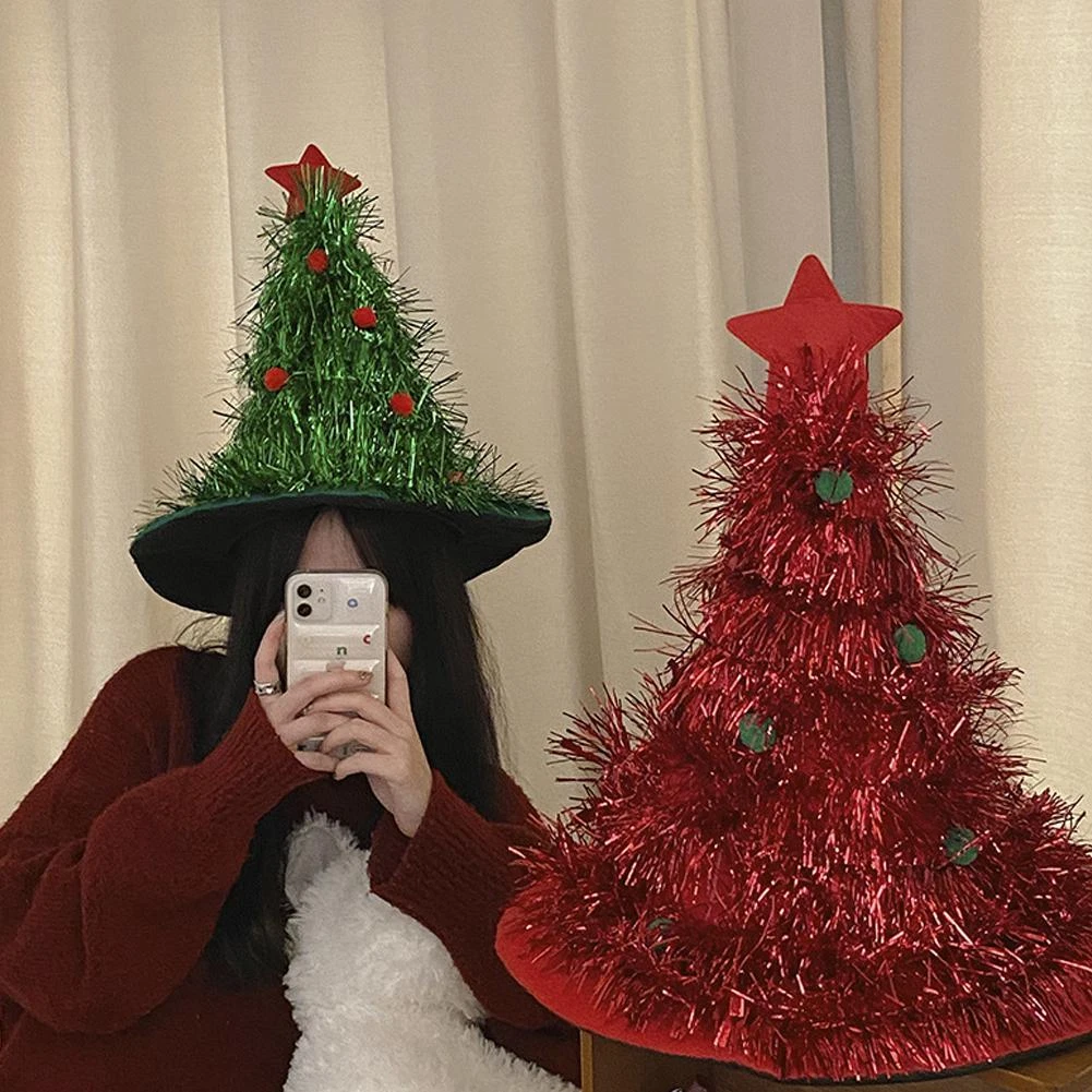 Christmas cheap tree hat