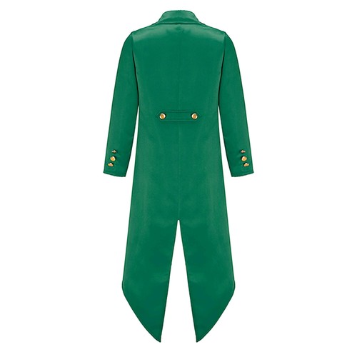 Boys Vintage Court Blazer Tailcoat Halloween Cosplay Costume Tail Coat Jacket - Picture 24 of 56