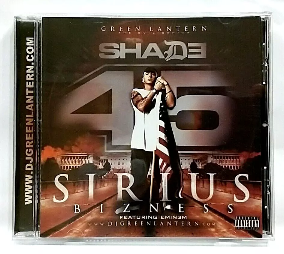 CD) Green Lantern The Evil Genius Feat Eminem –Shade 45 Sirius.