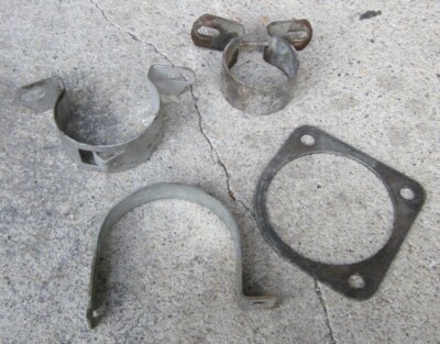 Triumph TR7 Underhood Clamp Mount Lot of 4 Coil Starter + Used Orig TR-7 Wedge