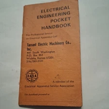 Electrical Engineering Pocket Handbook. Vintage. Pre-owned. Wichita  KS
