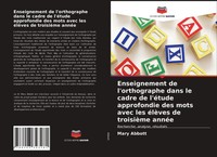 Mary Abbott | Enseignement De L'orthographe Dans Le Cadre De L'éTude...