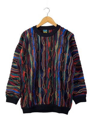 EMAROO 3D Knit Sweater (Thick) M Wool Multicolor