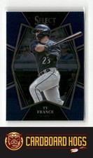 2022 Panini Select #180 Ty France Seattle Mariners Blue Retail Base