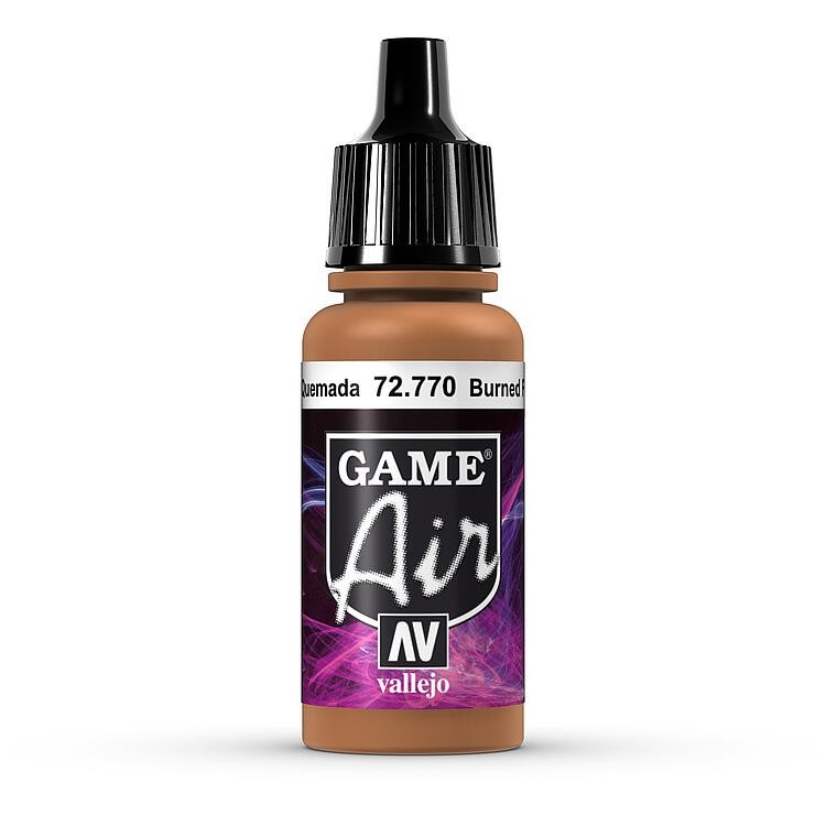 Vallejo 72.770 Burned Flesh Paint, 17 ml - New