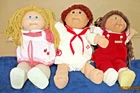 Vintage 1982`s Sailor Boy & Girl Cabbage Patch Kids Dolls (lot of 3)