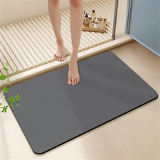 Diatomite Bath Mat Comfortable Experience High-Density Structure For Bathroom