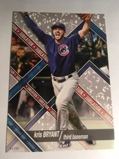 2017 Topps High Tek Jubilation 5x7 Kris Bryant Cubs JKB #'d /49