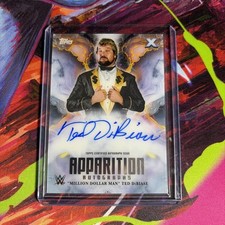 2025 Topps Wwe Exalted Apparition Autographs Million Dollar Man Ted Dibiase