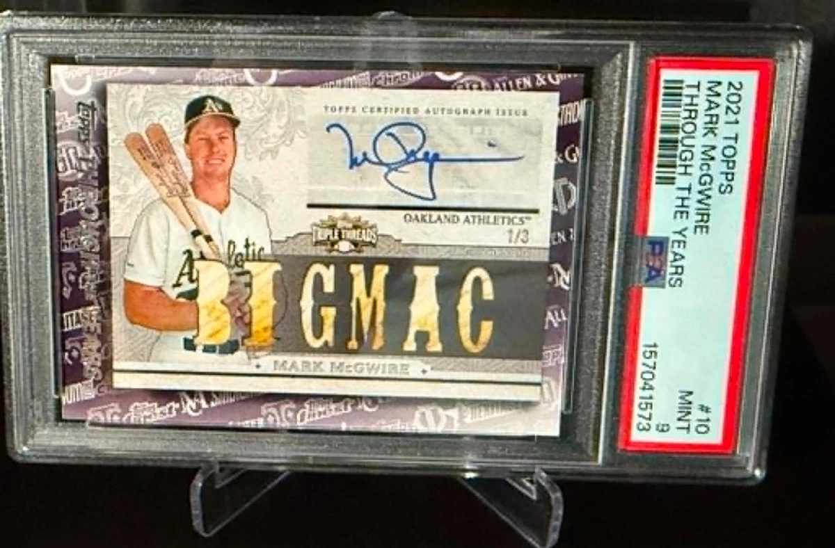 Mark McGwire Professional Sports Authenticator (PSA) Baseball