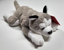 FAO Schwarz Adopt A Pet Husky Puppy Plush 15"
