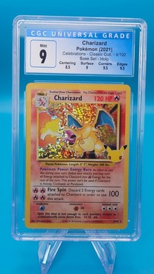 Charizard 4/102 Celebrations: Classic Collection Holo for sale