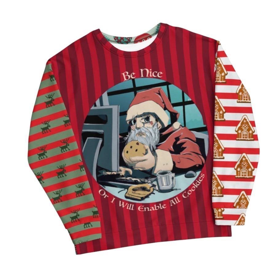 The Ultimate Ugly Christmas Sweater (Cybersecurity, Be Nice Or I Will Enable All