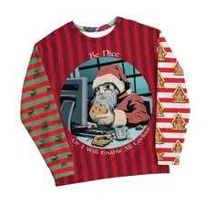 The Ultimate Ugly Christmas Sweater (Cybersecurity, Be Nice Or I Will Enable All