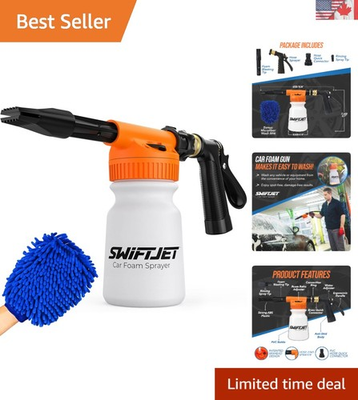 #ad Complete Car Wash Experience Foam Sprayer amp; Microfiber Mitt for Any Soap $67.99