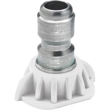 NorthStar 1/4in. Pressure Washer Quick-Couple Spray Nozzle, Size 6.0, 40°