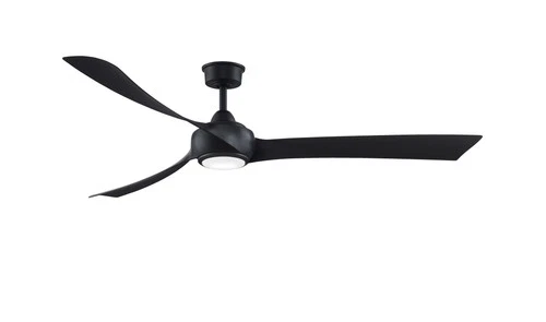 Fanimation Wrap Custom Indoor Ceiling Fan in Black- MOTOR ONLY - Picture 4 of 4