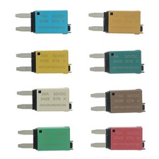 Low Profile Mini Blade Fuses Resettable Assortment Kit 5A-30A DC 12V/28V