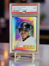 Barry Bonds 400/400 HR - SB Club Refractor 2000 Magic Moments POP 4 No 10’s