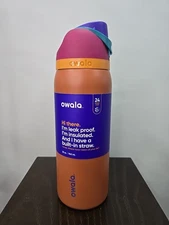 Owala FreeSip Stainless Steel Water Bottle / 32oz / Color: Gemstone Chic