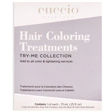Hair Coloring Treatment by Cuccio Haircare for Unisex - 0.25 oz Treatment